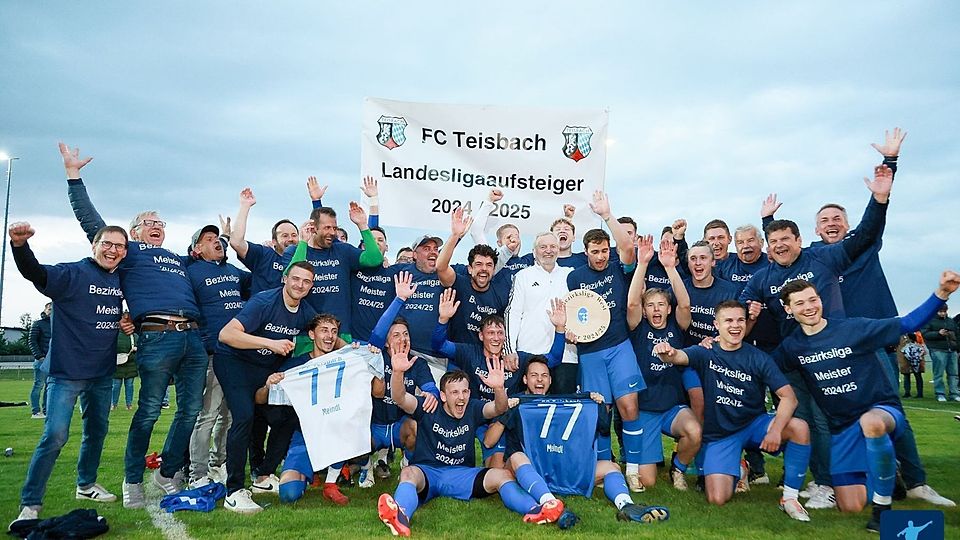 Der FC Teisbach ist Meister der Bezirksliga West und krönt eine überragende Saison mit dem Landesliga-Aufstieg!
