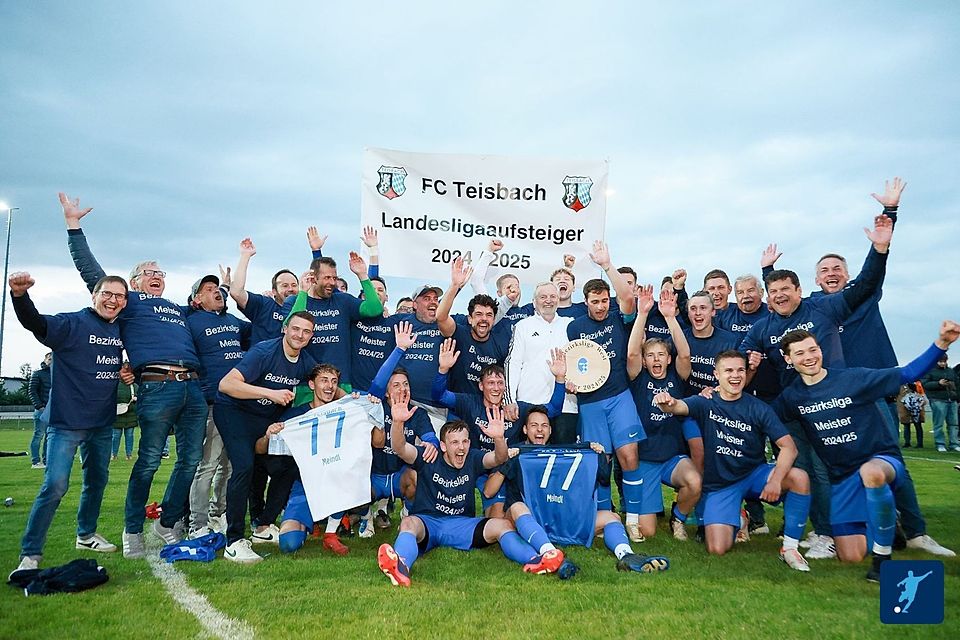 Der FC Teisbach ist Meister der Bezirksliga West und krönt eine überragende Saison mit dem Landesliga-Aufstieg!