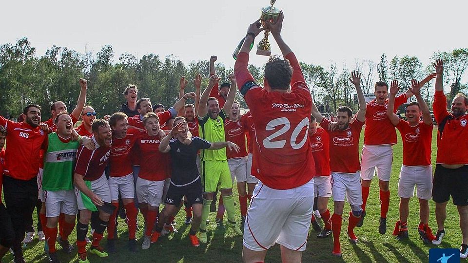 Der FSV Rot-Weiß Luckau steht erneut im Pokalfinale und kann diesen wohlmöglich verteidigen.