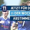 Wählt jetzt die Elf der Woche am Niederrhein!