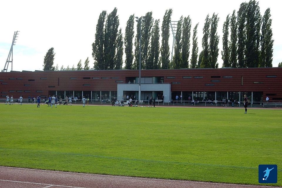 Das kleine Stadion im Friedrich-Ludwig-Jahn-Sportpark wird übergangsweise die Heimspielstätte von TeBe.