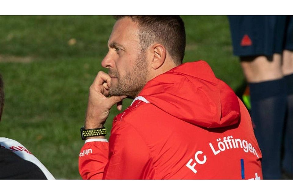 Uli Bärmann, der Trainer des FC Löffingen, rätselt nach dem 2:2 in Furtwangen. | Foto: Wolfgang Scheu