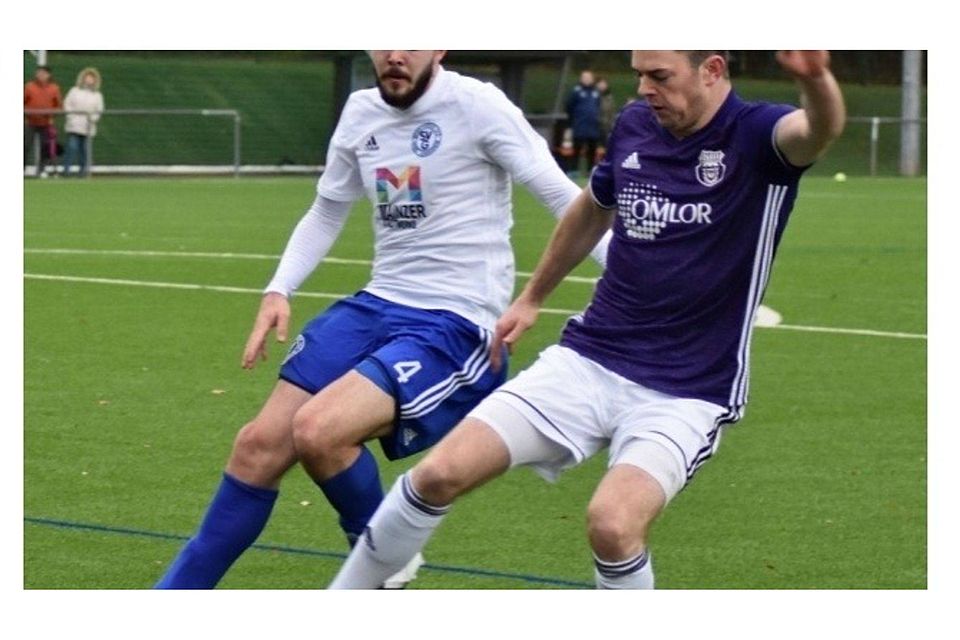 Marc Beck (links) rüttelte seine Mannschaft nach dem 1:2 wirkungsvoll wach. Foto: Archiv Marc Beck (links) rüttelte seine Mannschaft nach dem 1:2 wirkungsvoll wach. Foto: Archiv