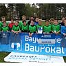 Die JFG Donautal Bad Abbach gewinnt den U15-Bau-Pokal.  Foto: JFG Donautal