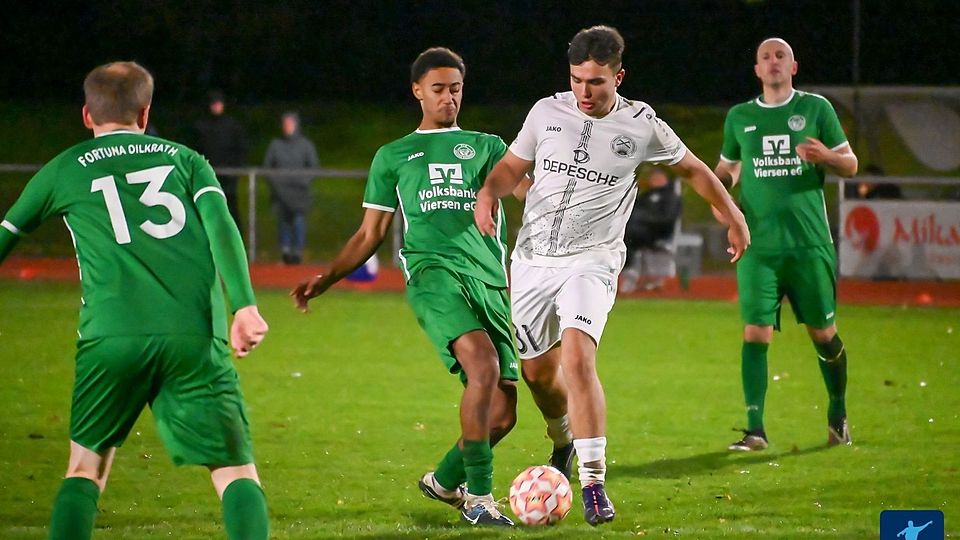 Philip Schmelzer (am Ball) war nicht zu stoppen. 