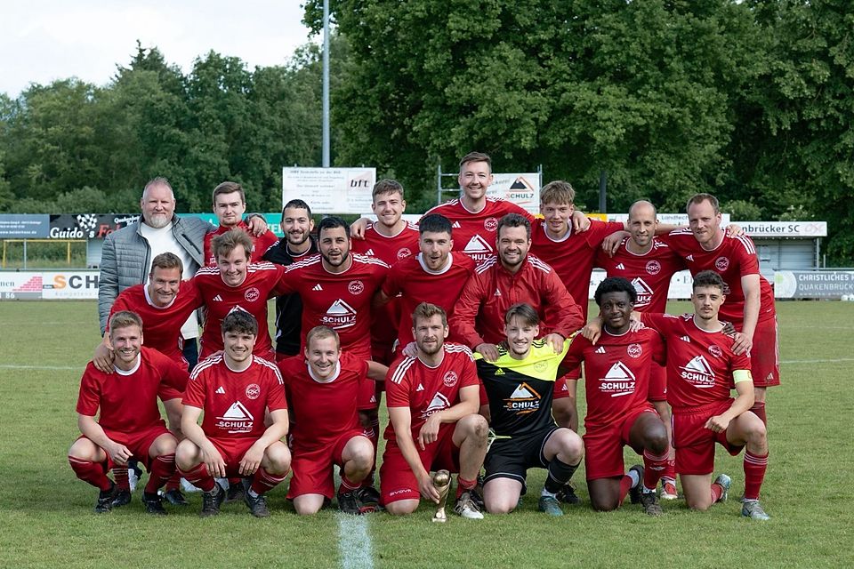 Der SC Quakenbrück feiert die Rückkehr in die Kreisliga