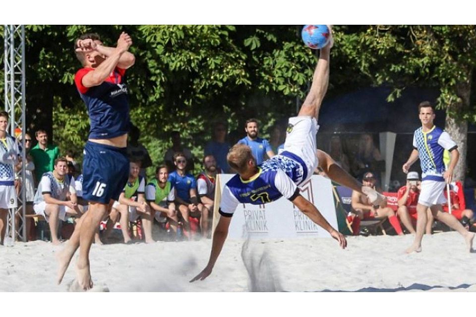 Da staubt‘s: Die besten deutschen Sandfußballer treffen sich an der Ruderregattastrecke in Oberschleißheim   Beach Bazis