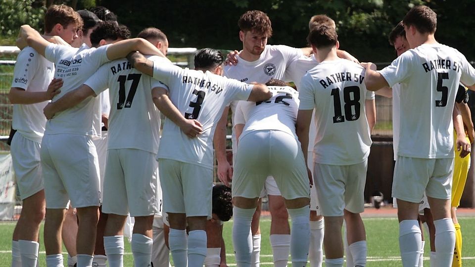 Beim Rather SV rücken die Spieler der Zweiten in die Erste auf.