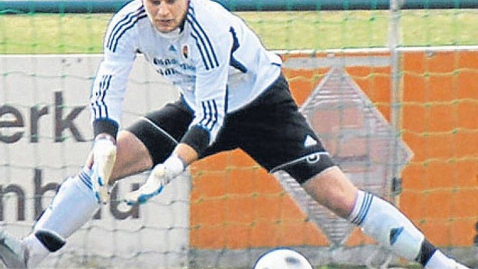 Alles gefangen: TSV-Keeper Michael Donaubauer.