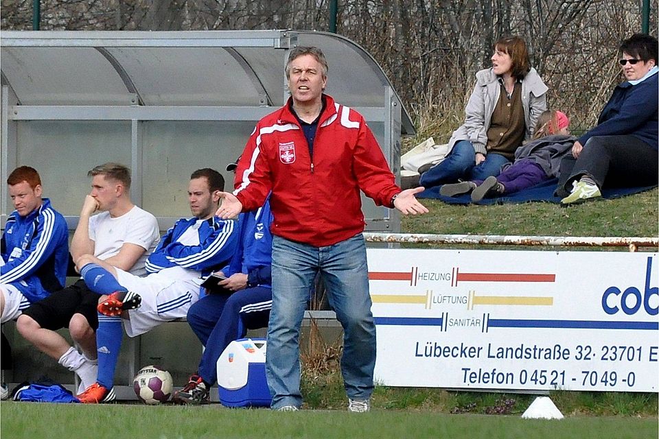 Trainer &quot;Mecki&quot; Brunner hat seine Eutiner in der Schleswig-Holstein-Liga etabliert.