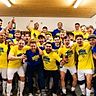 Feierte ausgiebig die Meisterschaft in der Kreisliga A Bielefeld: die SpVg Heepen
