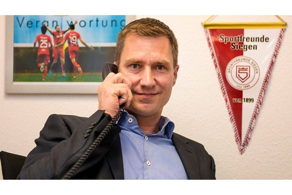 Bernhard Görg hat seine Bereitschaft erklärt, beim Oberligisten Sportfreunde Siegen kommissarisch den Finanzvorstand zu übernehmen.	Foto: Frank Steinseifer