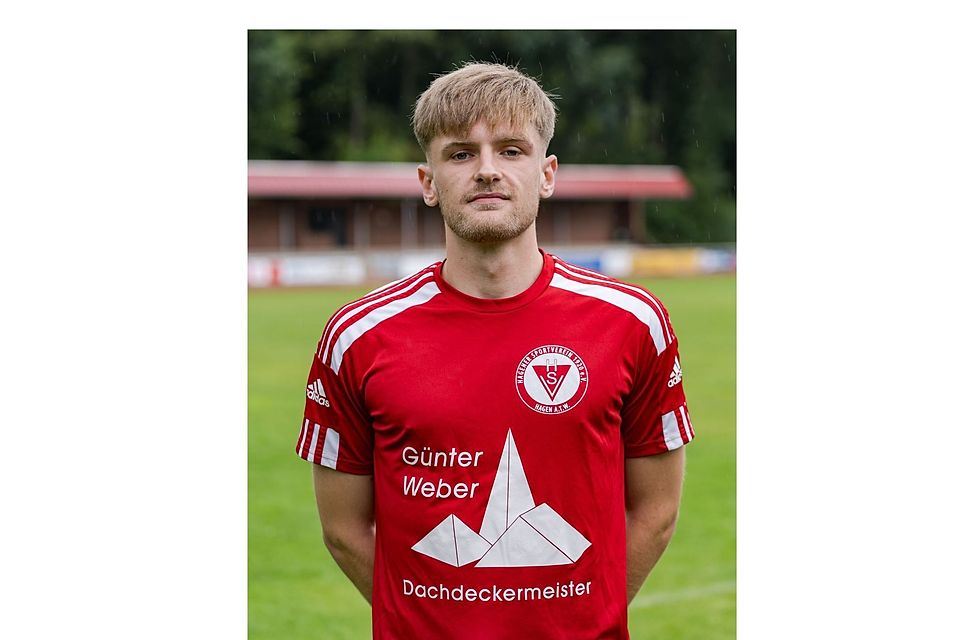 Traf doppelt für den Hagener SV - Lukas Schacht - 