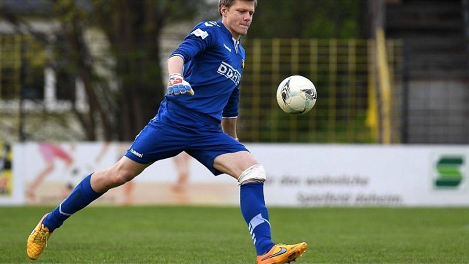 Lukas Krbecek absolvierte in der vergangenen Spielzeit 17 Spiele in der Regionalliga für die SpVgg Bayern Hof. F: Leifer