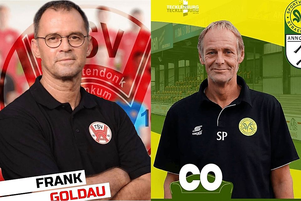 Frank Goldau (rechts) und Stefan Post sollen den SV Straelen retten.