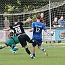 Mit seinem Doppelpack schoss Daniel Deppner (28) den TSV Meitingen zum ersten Saisonsieg.