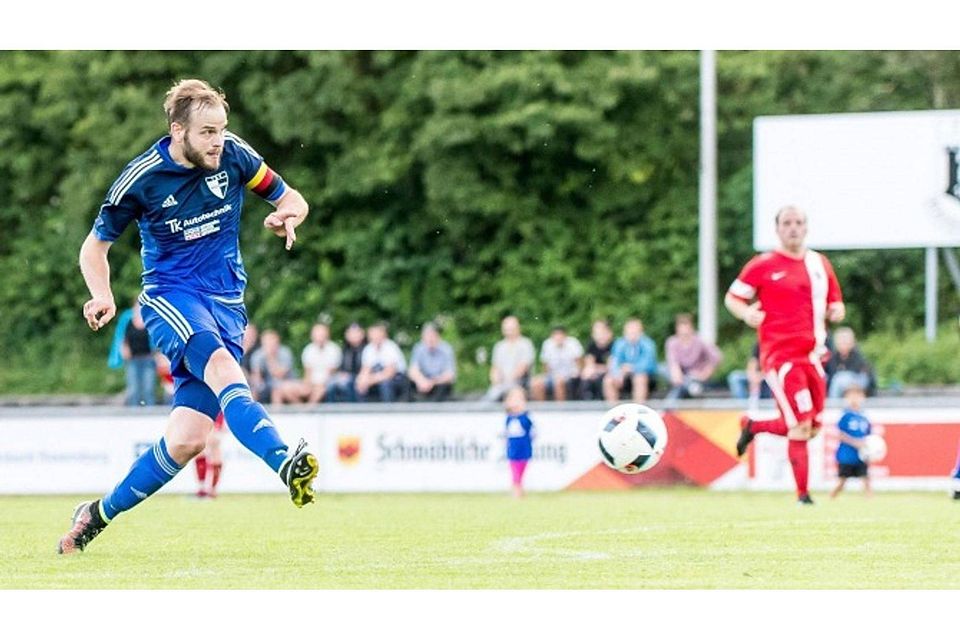 Alexander Bernhart machte das vorentscheidende 3:1 für Bodnegg gegen Mochenwangen II, beim Spiel gegen Blitzenreute geht es für den TSV um den Aufstieg in die Kreisliga A. Florian Wolf