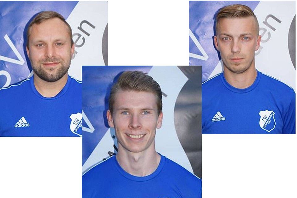 Es wird jetzt zu dritt gecoacht: Trainer Maik Weingart und die beiden Co-Spielertrainer Niklas Wegner und Tobias von Holt.