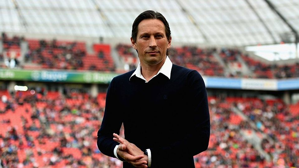 Bis 2019 bleibt Roger Schmidt Cheftrainer von Bayer 04 Leverkusen. Foto: Getty Images