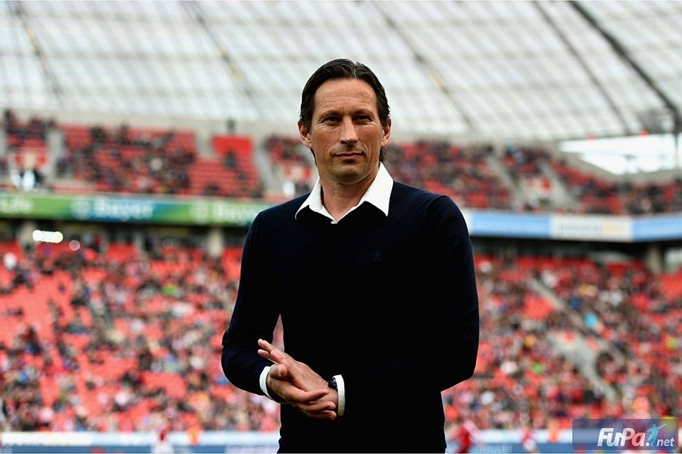 Bis 2019 bleibt Roger Schmidt Cheftrainer von Bayer 04 Leverkusen. Foto: Getty Images