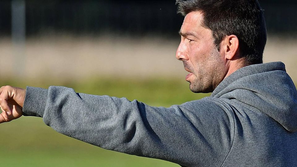 Neuer Mann an der Seitenlinie: Trainer Graziano Minichiello hat vor der Saison Christian Kraus abgelöst, der jetzt Vorsitzender ist.