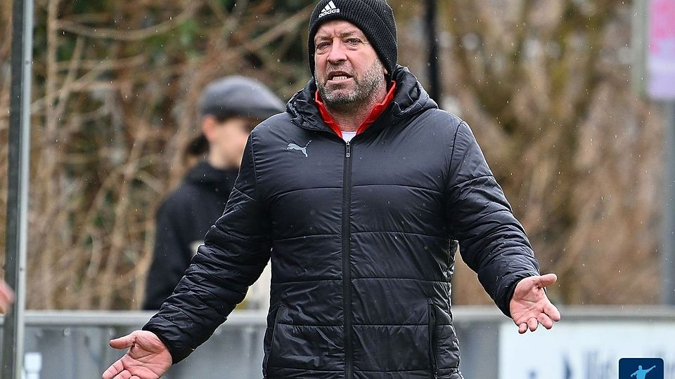 Der Eindruck täuscht: Manni Dedaj bleibt weiter zuversichtlich.