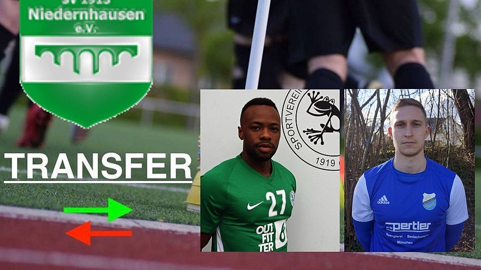 Künftig im Autal am Ball: Ephraim Uworuya und Patrick Schenck.