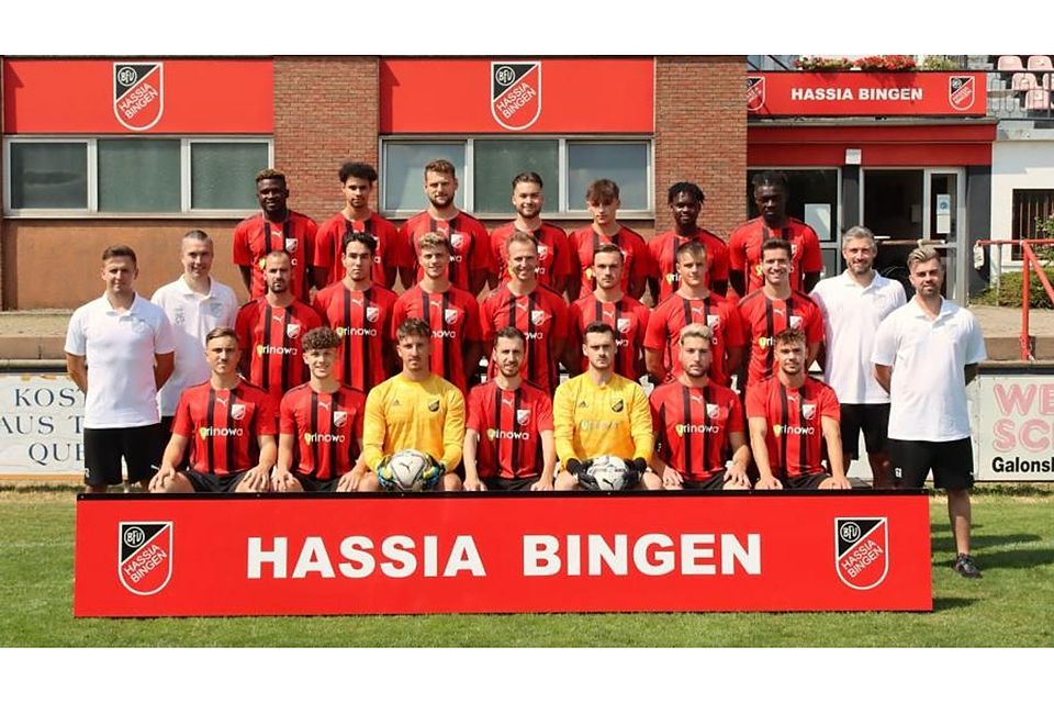 Runderneuert: Die Mannschaft von Hassia Bingen geht mit einer fast vollständig veränderten Besetzung in die neue Saison der Fußball-Verbandsliga Südwest.	