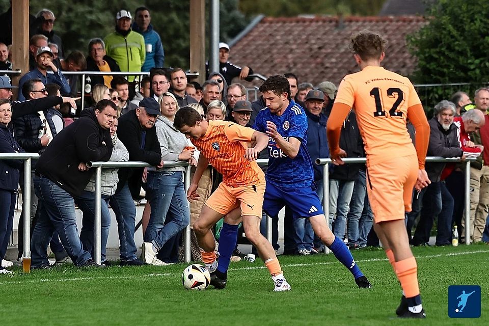 300 Zuschauer wollten das Nachbarschaftsduell zwischen dem FC Bonbruck-Bodenkirchen und dem FC Velden-Eberspoint sehen. Am Ende teilten die Kontrahenten die Punkte.