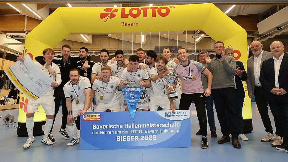 Der SC Sylvia Ebersdorf ist neuer Bayerischer Hallenmeister.
