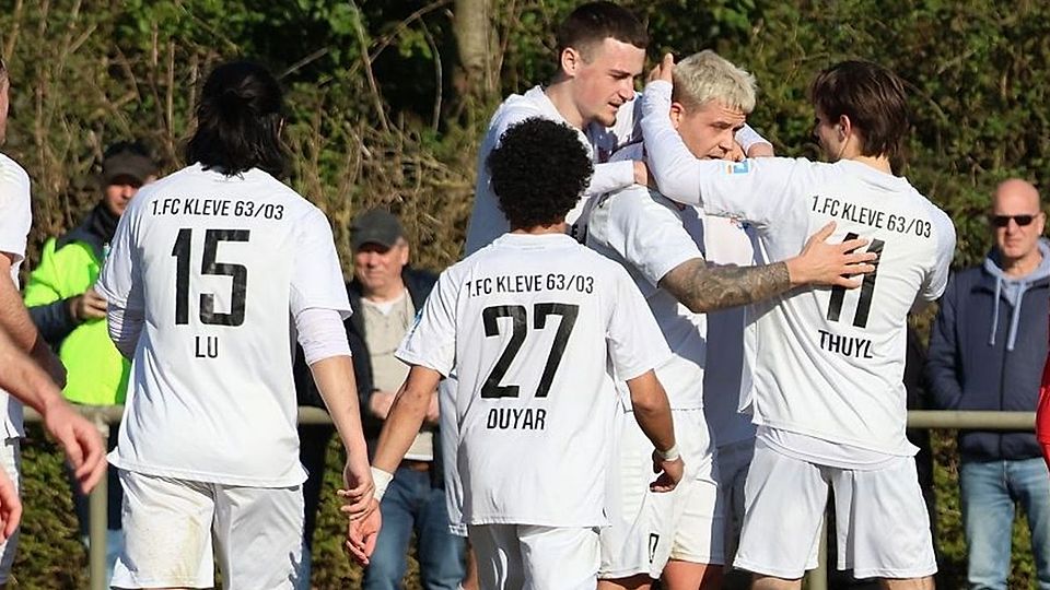 Der 1. FC Kleve ist im Pokal eine Runde weiter.