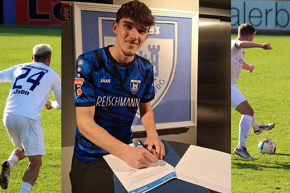 Paul Schwarz bei der Vertragsunterschrift. 