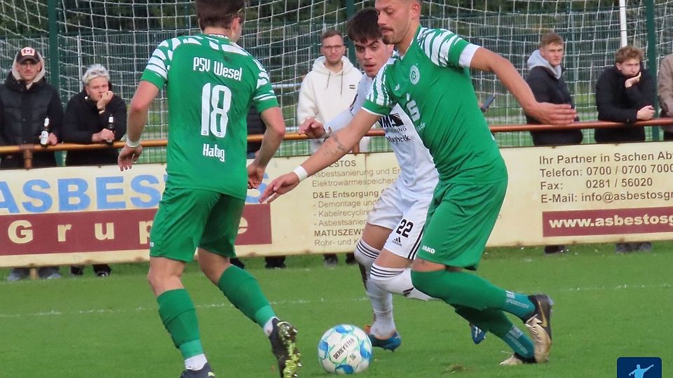 Lennart Laader und der PSV Wesel mussten sich mit einem gerechten Unentschieden gegen die Gäste aus Essen zufrieden geben.