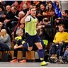 Christoph Rolle durfte mit der SSV Glött feiern. Die Lilien zogen in die Endrunde um die Dillinger Futsalmeisterschaft ein.   F.: Walter Brugger