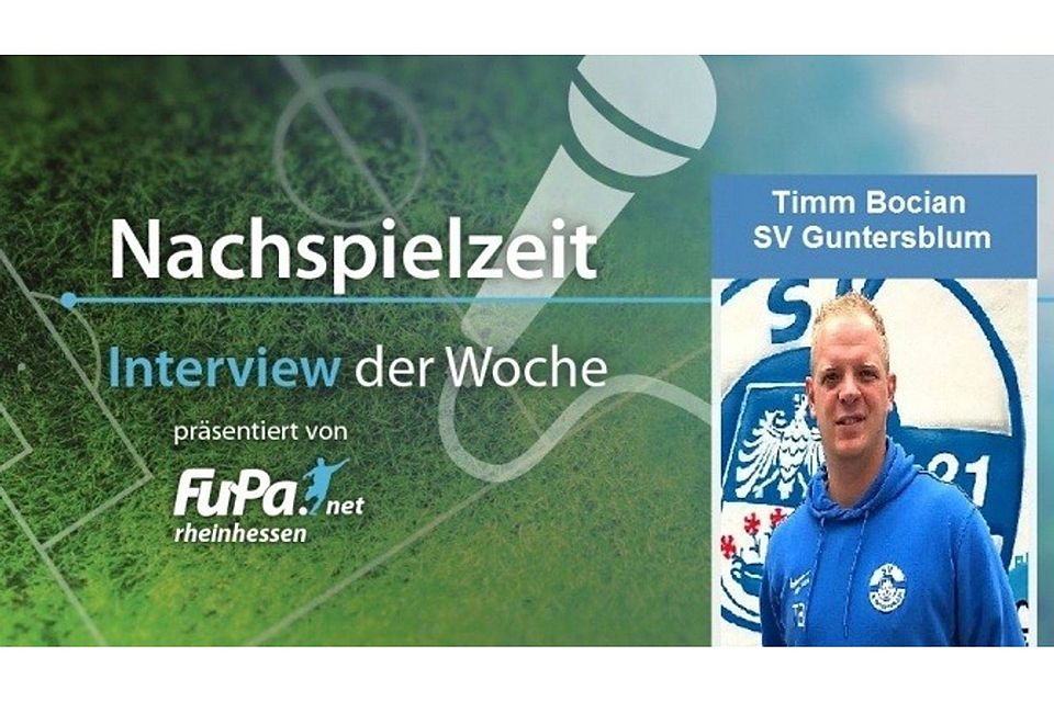Timm Bocian vom SV Guntersblum steht im Interview der Woche Rede und Antwort.  F: Ig0rZh – stock.adobe/Bocian