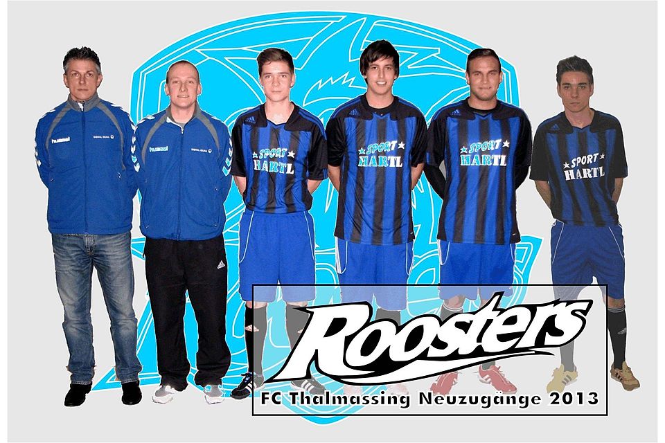 2. Vorstand Peter Müller, Trainer Matthias Pietschmann, F. Zweckerl, A. Dirnfelder, J. Pollinger und M. Steiger
