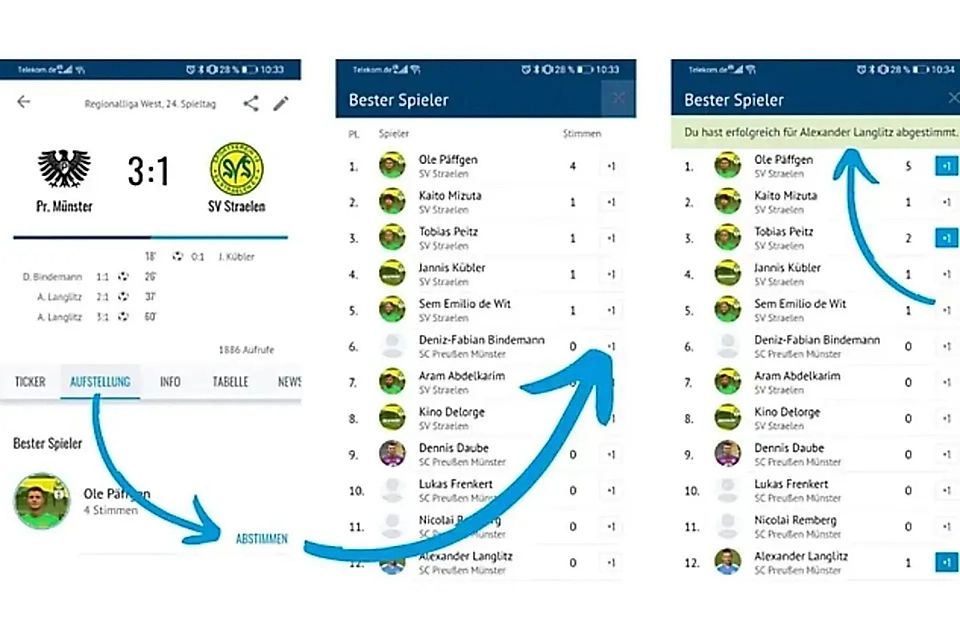 Fupa Elf Und Fupa Spieler In Der Woche Stimme Jetzt Ab Fupa