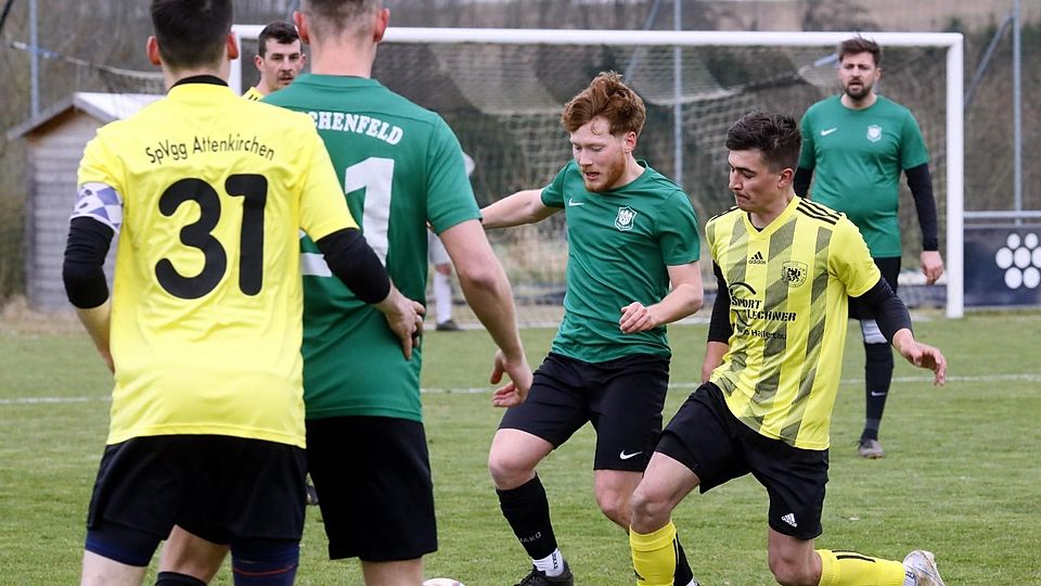 Auf Augenhöhe agierten Attenkirchen und Eichenfeld Freising nur in der zweiten Hälfte. Die SpVgg siegte am Ende klar.