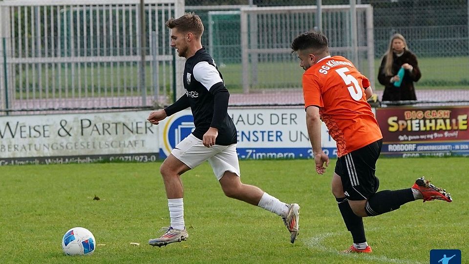 Die SG Klingen (in orange) hatte gegen den FSV Groß-Zimmern das Nachsehen.