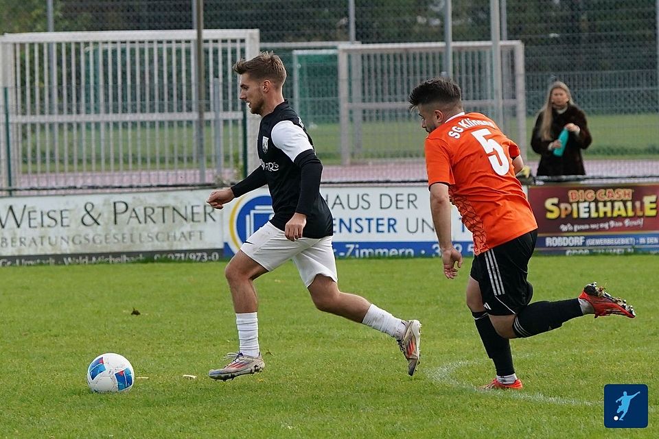 Die SG Klingen (in orange) hatte gegen den FSV Groß-Zimmern das Nachsehen.