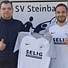 Werden in der neuen Saison bei den Steinbacher Fußballern ein Duo bilden: Der neue Trainer Darko Milosevic (links) und der spielende Co-Trainer Marcel Goncalves. 