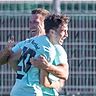 Der letzte Jubel im Herrenbereich? Beim 1:2 gegen den FC Ingolstadt gab Robert Söltl (l.) die Vorlage für Shayan Sagha (r.).