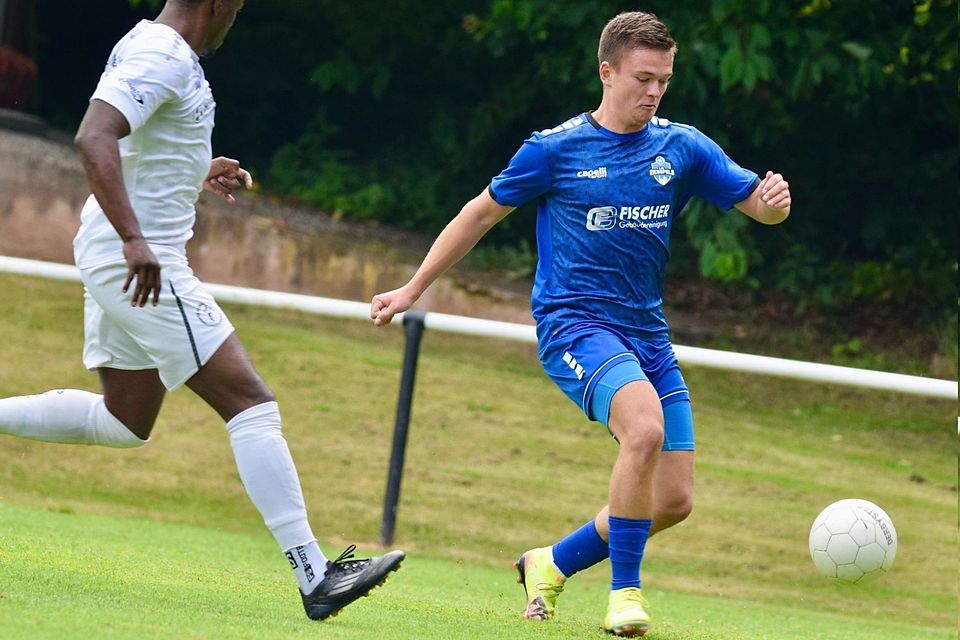 In Topform: Elias Wallbraun vom 1. FC Eichsfeld. In Topform: Elias Wallbraun vom 1. FC Eichsfeld.