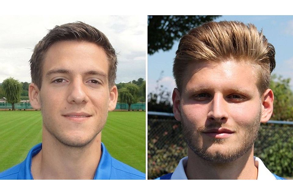 Yannick Götz (links) und Michael Lögler spielen kommende Saison für den SV Niederschopfheim | Fotos: Privat
