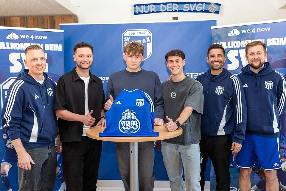 von links nach rechts: Simon Weber, Christoph Spirk, Sebastian Leitl, Dominik Tschugg, Holger Stemplinger und Udo Tolksdorf