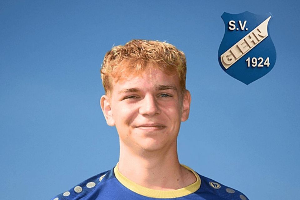 Jonah Kluth ist mit 19 Jahren schon Kapitän des SV Glehn.