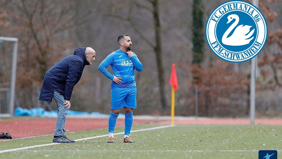 Düstere Zeiten für Germania Schwanheim? Nach der Entscheidung des Vorstands, künftig keine finanziellen Zuwendungen mehr an Spieler zu bezahlen, hat sich die komplette erste Mannschaft vom Verein abgemeldet. Auch der Trainer Andreas Schreier (links) und die sportliche Leitung sind nicht mehr an Bord.