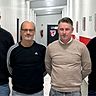 Von links: Spielleiter Alexander Kalkmann, Vorstand Guido Brunner, Neu-Trainer Michael Scherbel und Abteilungsleiter Marco Maximini.