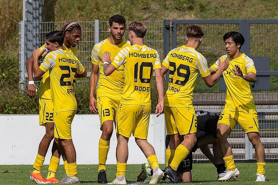 Der VfB Homberg hat im vierten Ligaspiel den dritten Sieg eingefahren.