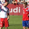 Welt-Trainer Pep Guardiola (l.) und Sinan Kurt.